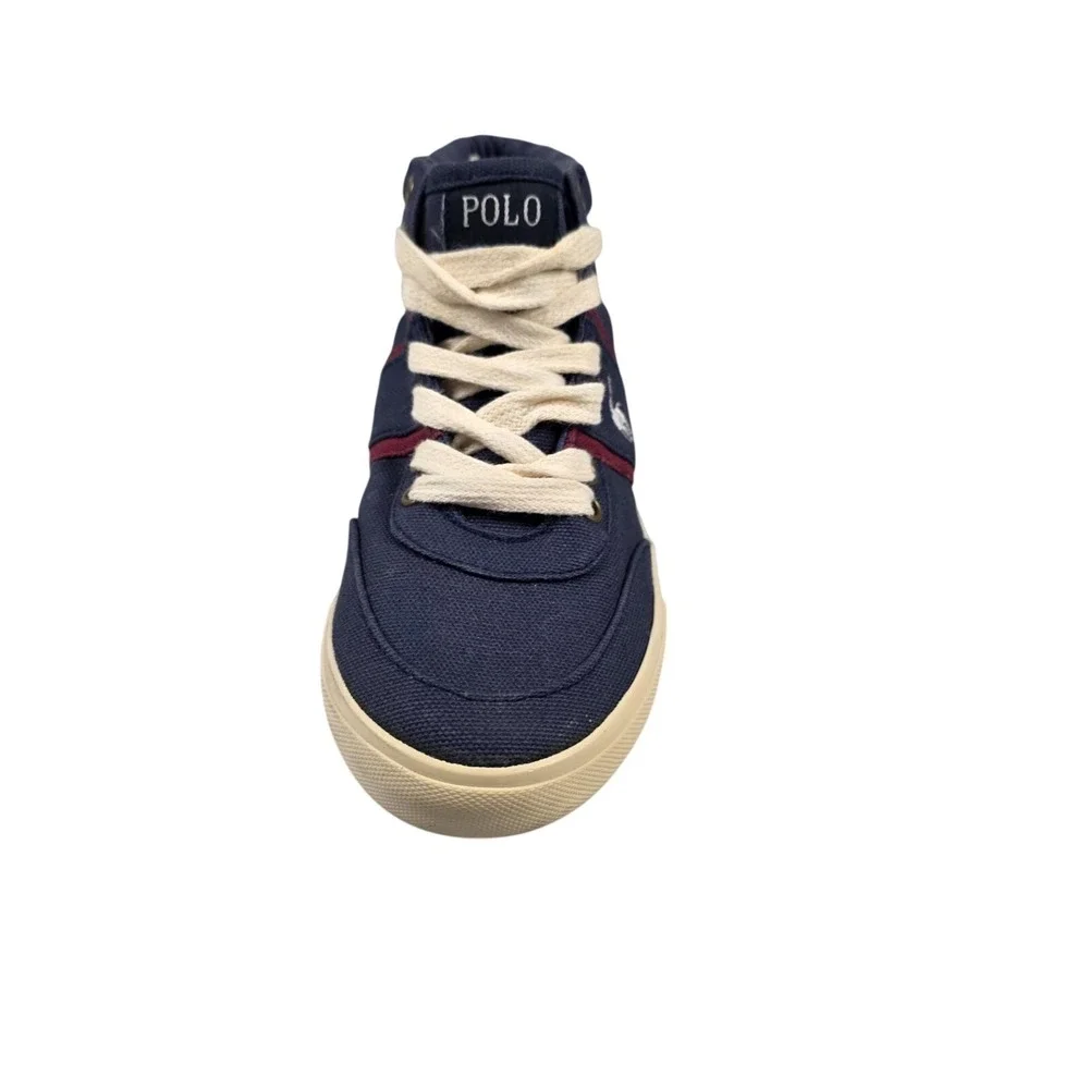 Polo Ralph‎ Lauren Shoes Kids Size 13 Blue Taybor Canvas High Top Sneaker